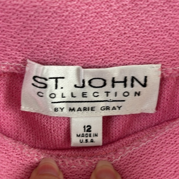 St John Pink Women's Skirt - Picture 2 of 2